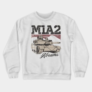 M1A2 Abrams - American Desert Storm Tank Crewneck Sweatshirt